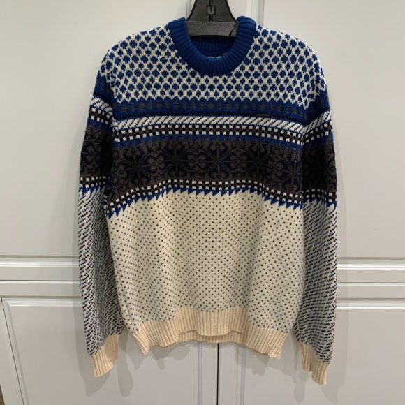 Geiger Other - Vintage Men's Geiger Austria Tyrol Blue Wool Sweater